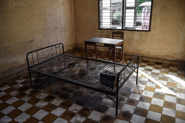 musée génocide Phnom Penh salle torture